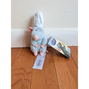 Disney Parks Ratatouille Chef Remy Magnetic Shoulder Pal Plush Toy New With Tags